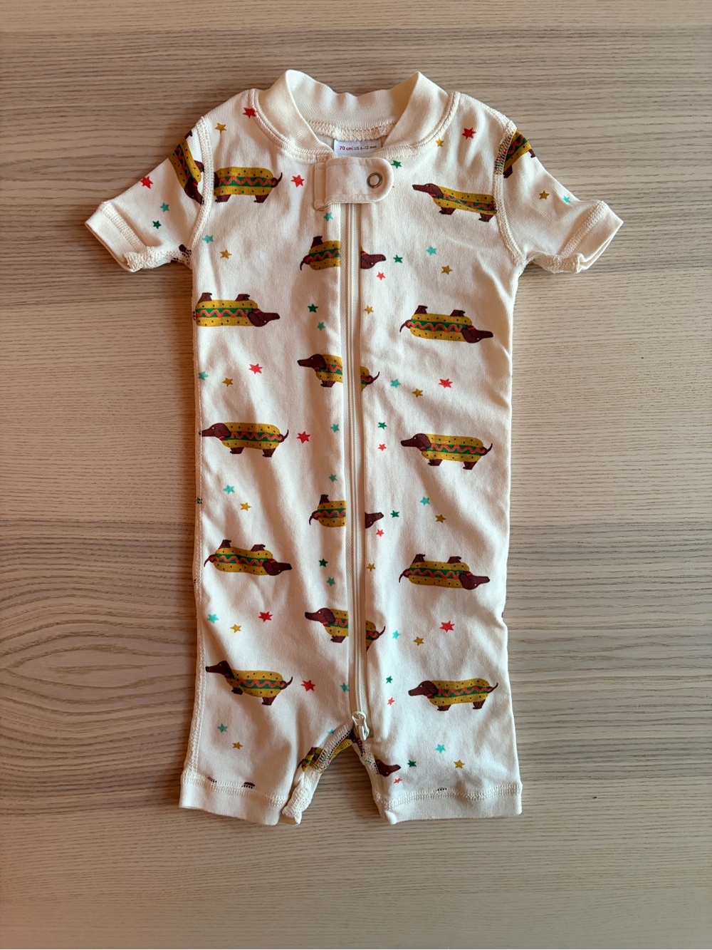 Hanna Andersson Hot Dog Shortie Sleeper